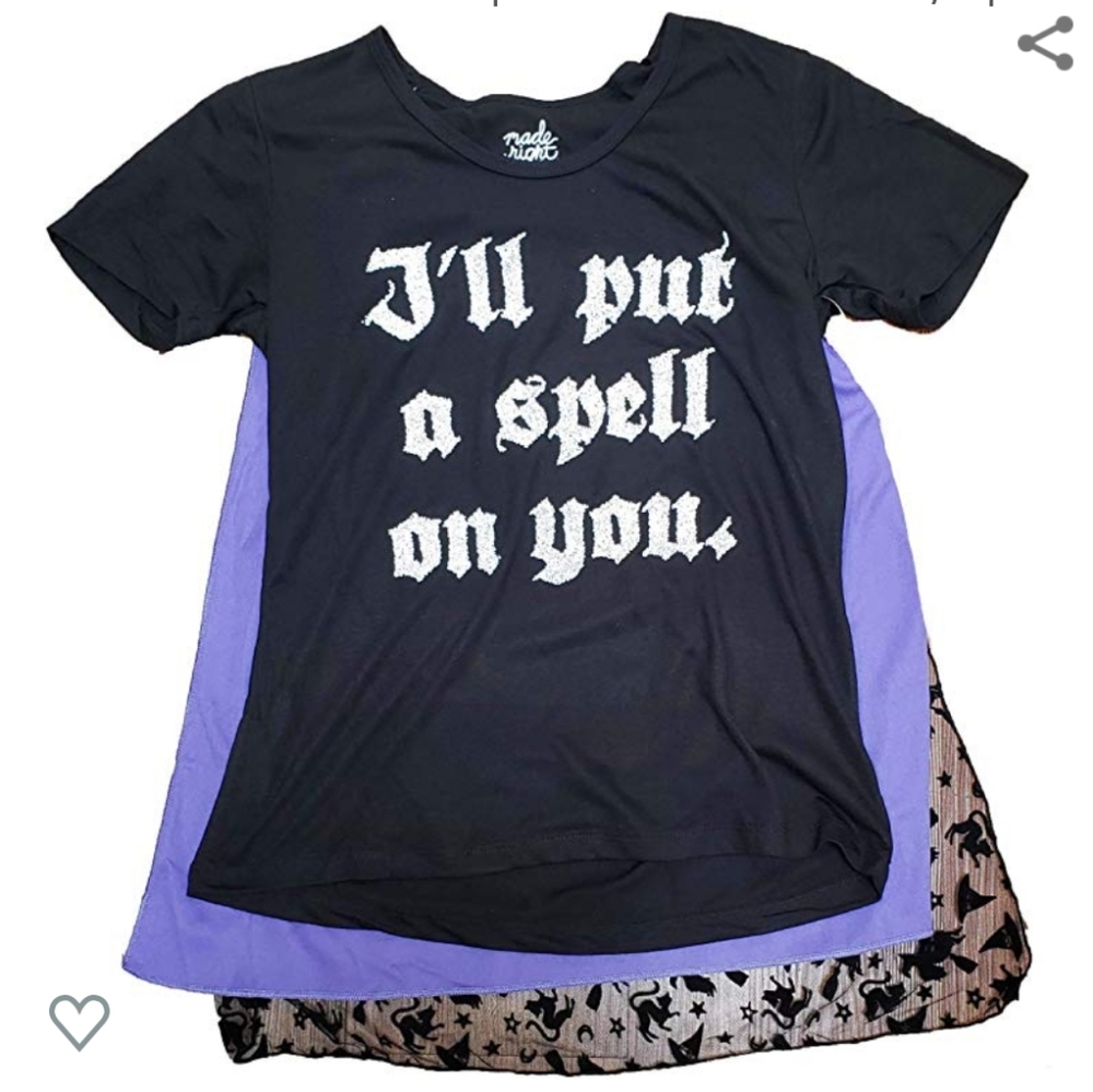 Made Right tshirt 2 detachable capes Put A Spell